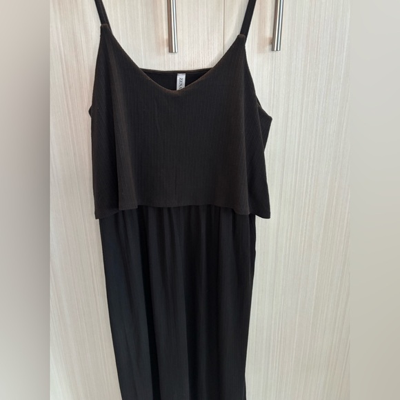 Zenana Black Spaghetti Strap Sleeveless Maxi Dress Size 1X - Picture 4 of 13